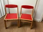 2 rode stoeltjes voor peuter, Kinderen en Baby's, Kinderkamer | Tafels en Stoelen, Ophalen, Zo goed als nieuw, Stoel(en)
