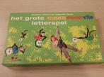 Het grote maan roos vis letter spel, Hobby en Vrije tijd, Gezelschapsspellen | Bordspellen, Een of twee spelers, Ophalen of Verzenden