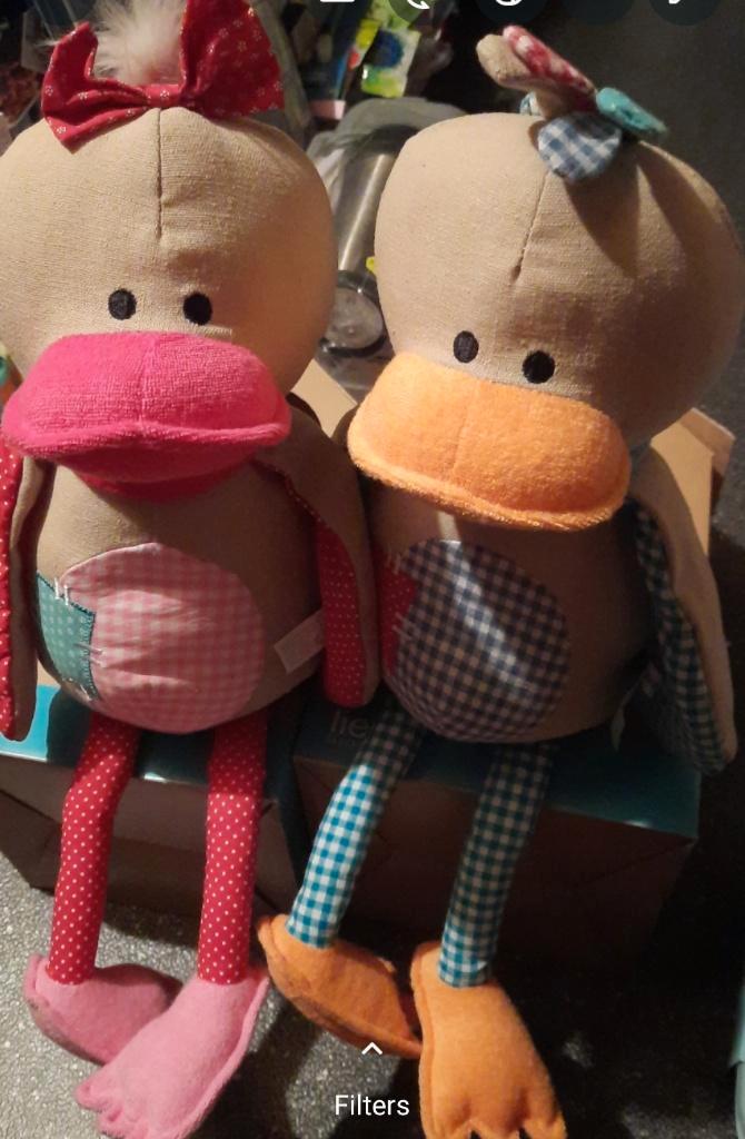 Knuffeleenden van LIEF!, Kinderen en Baby's, Speelgoed | Knuffels en Pluche, Zo goed als nieuw, Overige typen, Ophalen