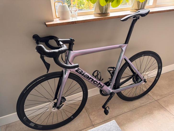 Bianchi Aria Aero powermeter en schijfremmen, Fietsen en Brommers, Fietsen | Racefietsen, Zo goed als nieuw, Overige merken, Meer dan 20 versnellingen