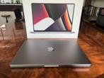 MacBook Pro M1 14 inch 16GB 512GB SSD Space Gray, Computers en Software, Apple Macbooks, MacBook Pro, Qwerty, Overige groottes