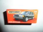 Matchbox Powergrabs - Mercedes-Benz W123 Wagon (zwart) 1:64, Ophalen of Verzenden, Nieuw, Auto