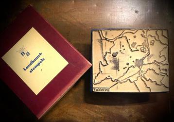 Curiosa Landkaart Stempel doosje Utrecht mooie staat vintage beschikbaar voor biedingen