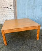 Vintage grenen salontafel., 100 tot 150 cm, Zo goed als nieuw, Minder dan 50 cm, Rechthoekig