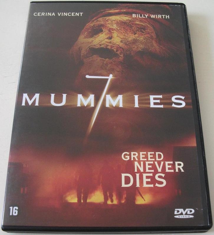 Dvd *** 7 MUMMIES ***, Cd's en Dvd's, Dvd's | Horror, Zo goed als nieuw, Overige genres, Vanaf 16 jaar, Ophalen of Verzenden