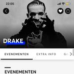 Kaartje Drake concert 30 Juli vak A, Tickets en Kaartjes, Concerten | Pop, Eén persoon, Juli