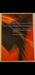 Professioneel presenteren. Floor Hilgers en jan vriens, Ophalen of Verzenden, Zo goed als nieuw