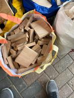 Eiken Kachelhout in Tas per tas!!, Doe-het-zelf en Verbouw, Hout en Planken, Gebruikt, 25 tot 50 mm, Eiken, Overige typen
