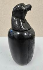 EGYPTISCHE CANOPE Grafvaas van Horus. Canopische pot dioriet, Antiek en Kunst, Ophalen of Verzenden