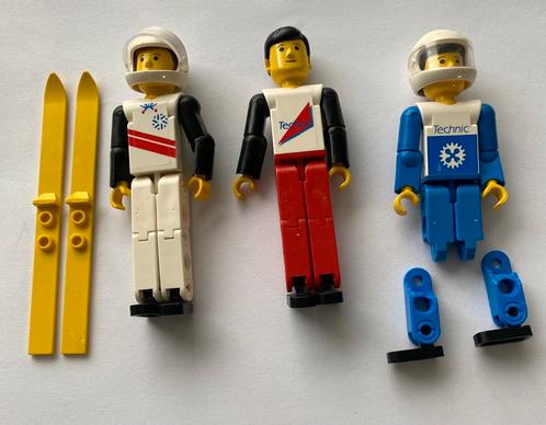 Lego technic poppetje tech039a skiër ski’s tech004, Kinderen en Baby's, Speelgoed | Duplo en Lego, Gebruikt, Lego, Losse stenen