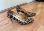 Panterprint pumps maat 38, Pumps, Bruin, Ophalen of Verzenden, Alberto Gozzi