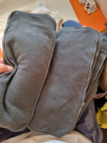 Tien koolstof-fleece inleggers voor wasbare luiers beschikbaar voor biedingen