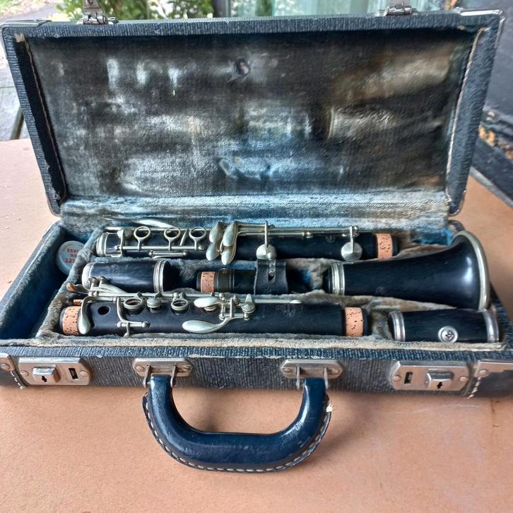 Buffet Grampone&Cie,,Professioneel Klarinet ,1946.Paris.., Muziek en Instrumenten, Blaasinstrumenten | Klarinetten, Ophalen of Verzenden