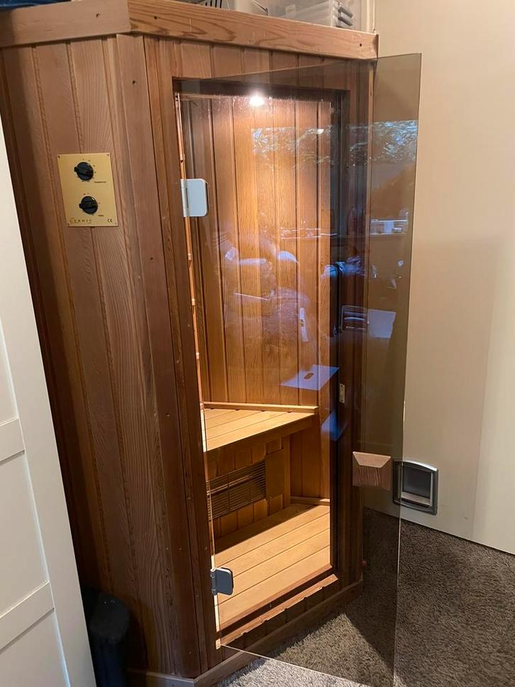 Sauna, Sport en Fitness, Sauna, Gebruikt, Complete sauna, Ophalen