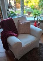 Een heel mooie witte Ektorp stoel. Incl. grijze hoes., Ophalen, Zo goed als nieuw, Eenpersoons, Minder dan 150 cm