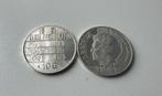 Twee Zilveren tientjes, Postzegels en Munten, Munten | Nederland, Koningin Juliana, Setje, Zilver, Ophalen of Verzenden