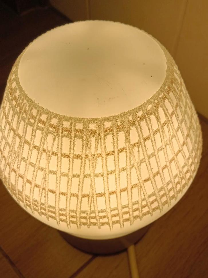 ART DECO Thabur Niko plafondlamp (L27), Huis en Inrichting, Lampen | Plafondlampen, Gebruikt, Glas, Kunststof, Overige materialen