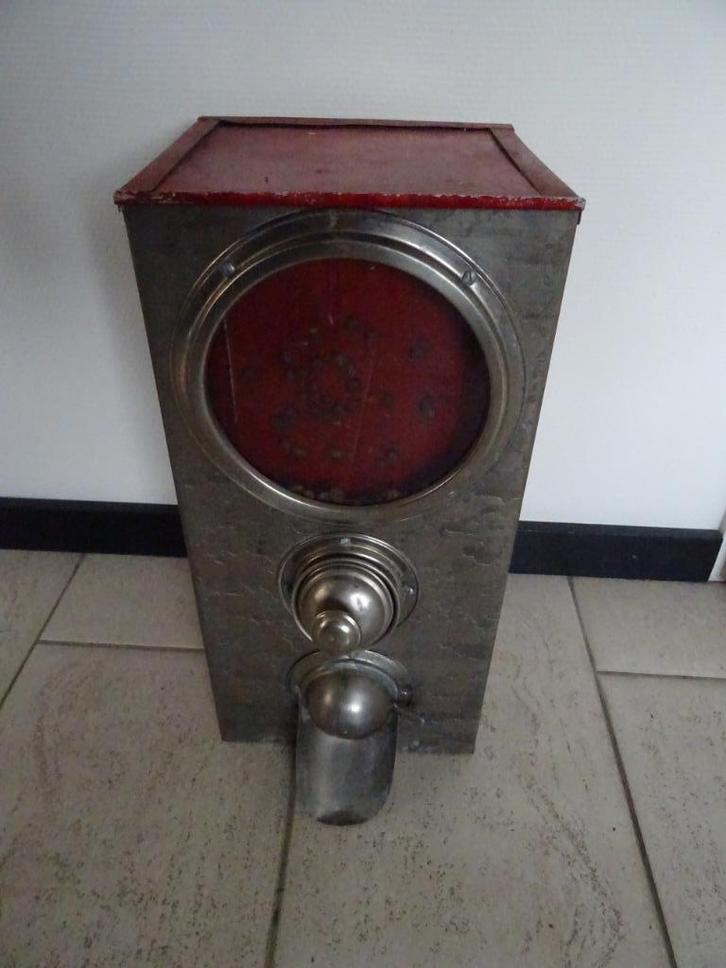 ANTIEKE KOFFIEBONEN DISPENCER KRUIDENIER KOFFIE WINKEL, Antiek en Kunst, Curiosa en Brocante, Ophalen of Verzenden