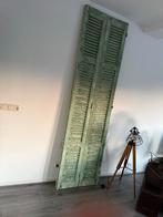 Oude Louvre Vensterluiken - 70x249cm, Gebruikt, Minder dan 80 cm, 215 cm of meer, Overige typen