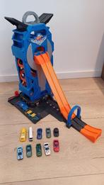 Hotwheels mega garage, Ophalen, Gebruikt, Handmatig, Hot Wheels
