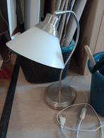2 gelijke tafellampen wit, Huis en Inrichting, Lampen | Tafellampen, Zo goed als nieuw, Ophalen, Glas