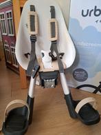 Fietsstoeltje van het merk Urban Iki + 2x windscherm, Ophalen, Voetsteuntjes, Voorzitje, Zo goed als nieuw