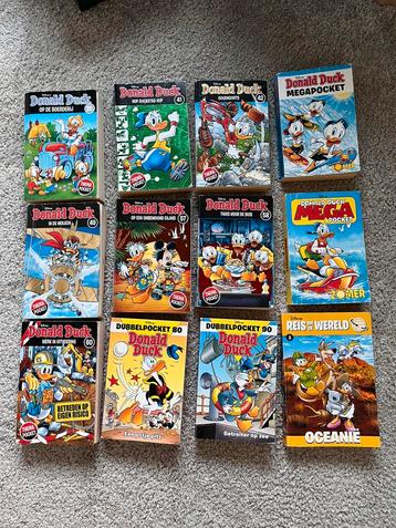 12x grote Donald Duck pockets beschikbaar voor biedingen
