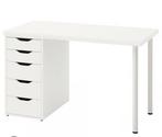IKEA Bureau 160x80 + Alex Ladeblok, Huis en Inrichting, Bureaus, Ophalen of Verzenden, Zo goed als nieuw