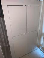 Witte Hoogglans Kast, Huis en Inrichting, Kasten | Kledingkasten, Ophalen, Overige materialen, 50 tot 100 cm, Zo goed als nieuw