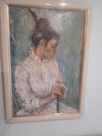 Schilderij Cor van Heusden, Antiek en Kunst, Ophalen of Verzenden