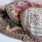 3 kleedjes velours - Brocante, Ophalen of Verzenden