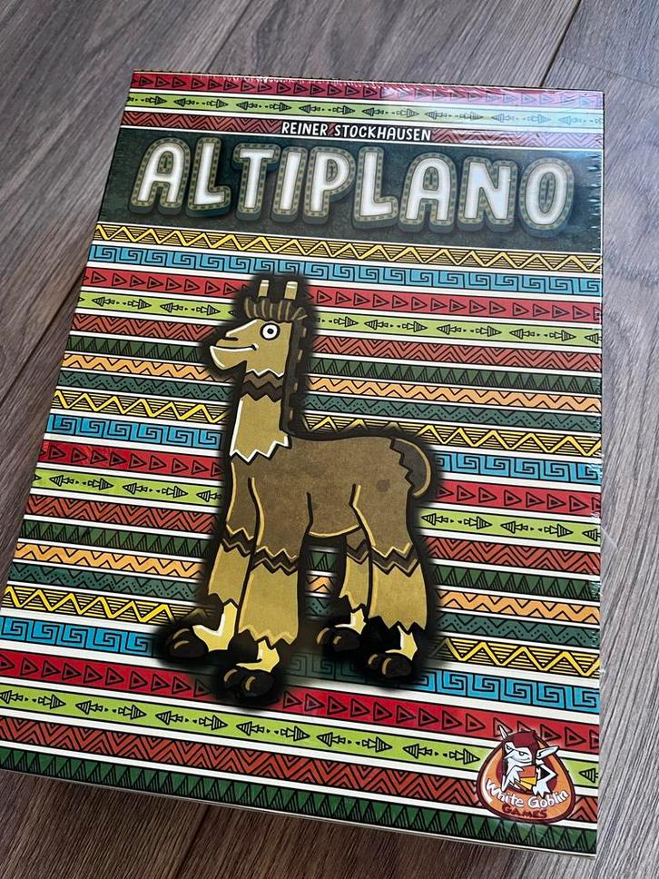Altiplano Bordspel - White Goblin Games, Hobby en Vrije tijd, Gezelschapsspellen | Bordspellen, Zo goed als nieuw, Een of twee spelers