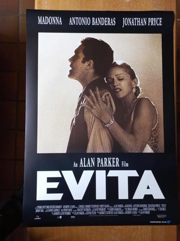 Madonna prachtige filmposter Evita beschikbaar voor biedingen