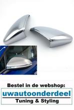 Mat Aluminium Spiegelkappen Geschikt Voor Vw Golf 7 GTI TDI, Ophalen of Verzenden, Automotive Parts, A.parts@hotmail.nl, Trasmolenlaan 12 3447 GZ Woerden