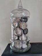 Nalatenschap: 2 grote (50cm) glazen potten samen € 40 !, Ophalen of Verzenden