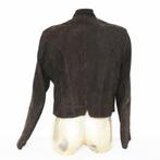 Prachtige Suede/Leren Lanaby's Jasje (L) € 80,-, Bruin, Maat 42/44 (L), Ophalen of Verzenden, Zo goed als nieuw