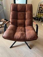 Draaifauteuil Cognac kleur 2 stuks, Huis en Inrichting, Fauteuils, 75 tot 100 cm, Ophalen of Verzenden, Zo goed als nieuw, Stof