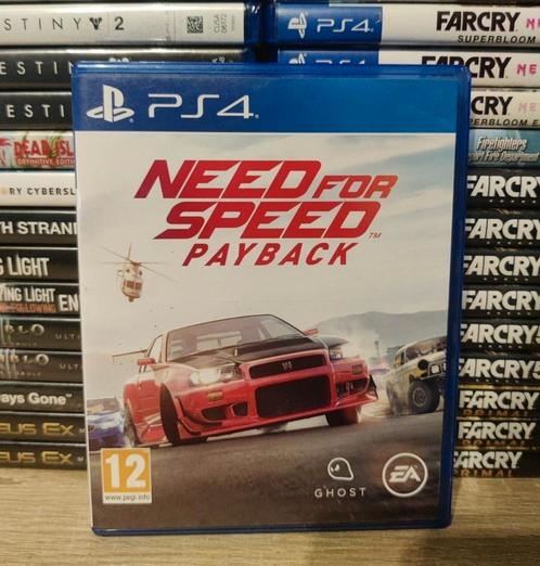 Need for speed payback playstation 4, Spelcomputers en Games, Games | Sony PlayStation 4, Zo goed als nieuw, Racen en Vliegen