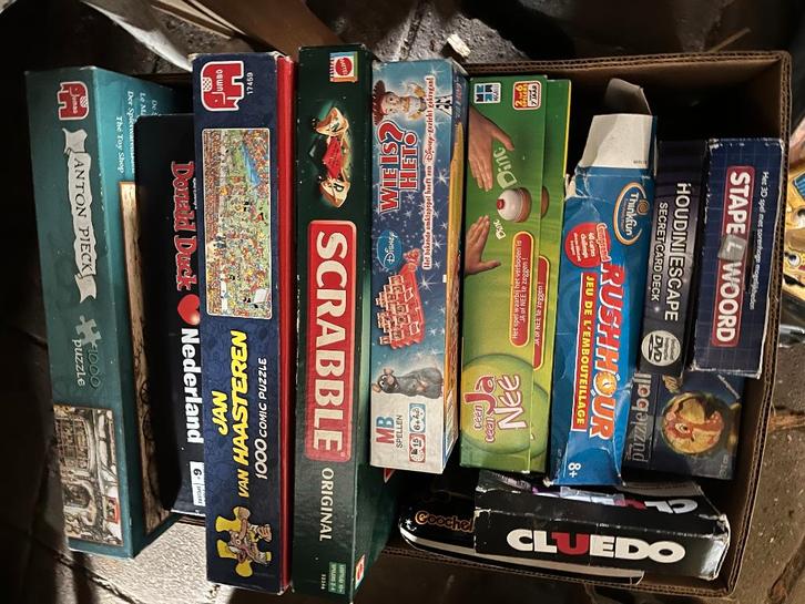 spellen geen ja geen nee jan cluedo anton goalgetter tuf tuf, Hobby en Vrije tijd, Gezelschapsspellen | Bordspellen, Gebruikt