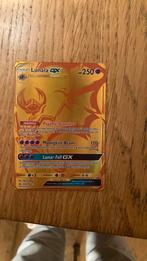 Pokémon card Lunala GX Very rare, Foil, Ophalen of Verzenden, Losse kaart, Zo goed als nieuw