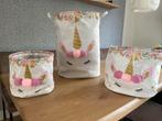 Unicorn Opbergmanden Set, Ophalen of Verzenden, Zo goed als nieuw, Overige typen