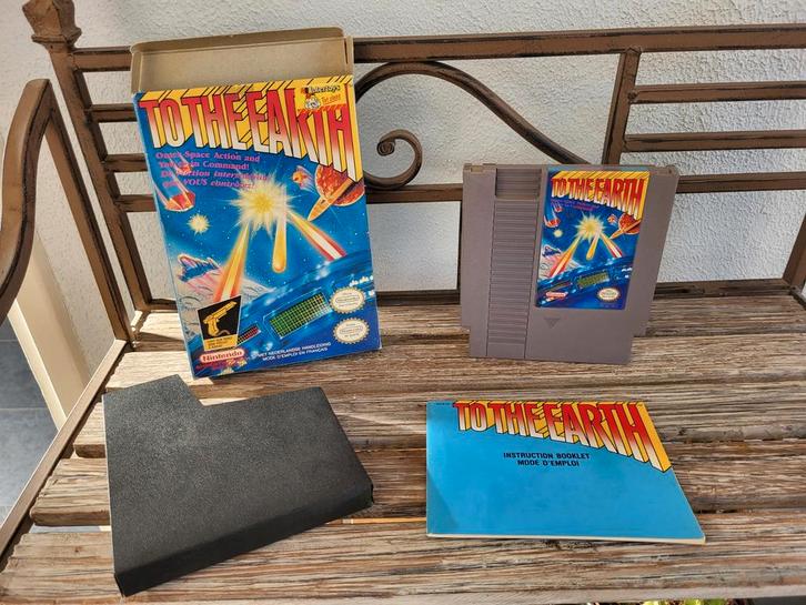 To The Earth - Nintendo nes game, Spelcomputers en Games, Games | Nintendo NES, Gebruikt, Shooter, 1 speler, Vanaf 7 jaar, Ophalen