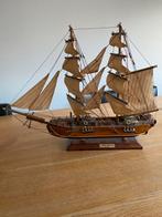 Model van oud zeilschip, Bric Barca, Siglo XIX, Ophalen, Gebruikt