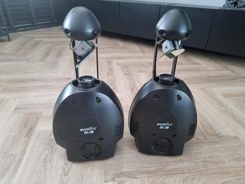 Showtek EuroLite TS-7B 2 stuks 1 defect.  beschikbaar voor biedingen