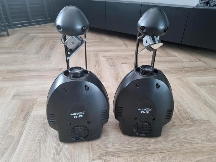 Showtek EuroLite TS-7B 2 stuks 1 defect., Muziek en Instrumenten, Licht en Laser, Zo goed als nieuw, Licht, Ophalen