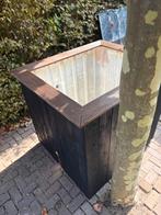 Hottub + houtgestookte ketel (ook los te koop), Ophalen, Gebruikt, Pomp, Vast