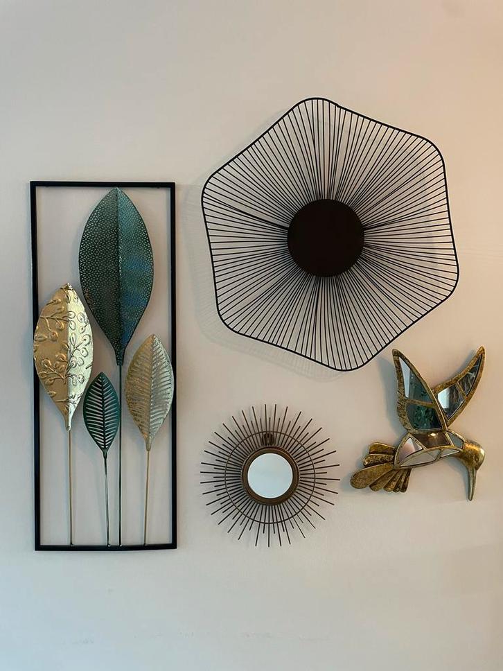 Wanddecoratie Set, Huis en Inrichting, Woonaccessoires | Wanddecoraties, Zo goed als nieuw, Ophalen