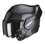 Scorpion Exo-Tech Evo Carbon Solid motorhelm SALE, Systeemhelm, Ophalen of Verzenden, Dames, L