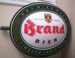 Lichtbak van Brand bier, ovaal, dubbelzijdig, Verzamelen, Biermerken, Ophalen, Gebruikt, Overige typen, Brand