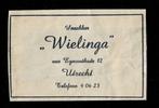 suikerzakje 768 Wielinga Utrecht, Ophalen of Verzenden, Nederland